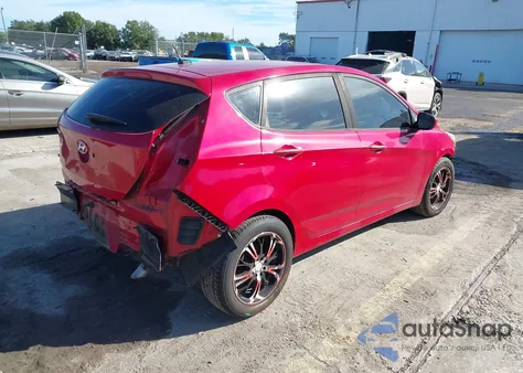 2017 Hyundai Accent Se z USA, uszkodzony, nr VIN KMHCT5AE1HU334274